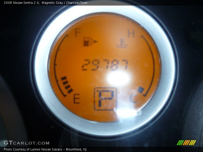 Magnetic Gray / Charcoal/Steel 2008 Nissan Sentra 2.0
