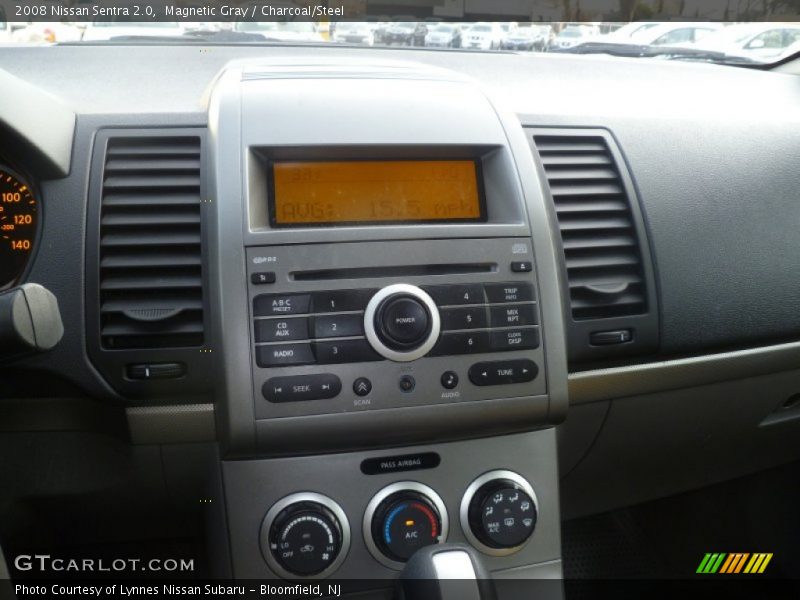 Magnetic Gray / Charcoal/Steel 2008 Nissan Sentra 2.0