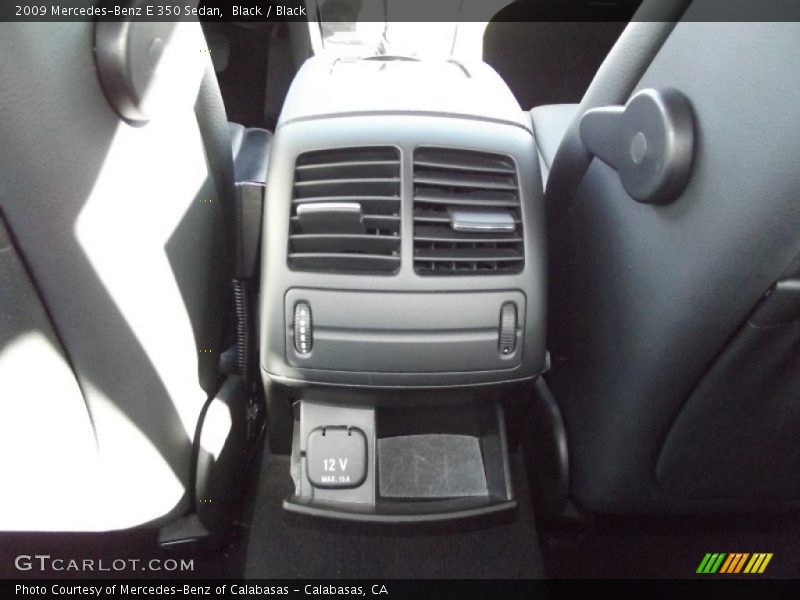 Black / Black 2009 Mercedes-Benz E 350 Sedan