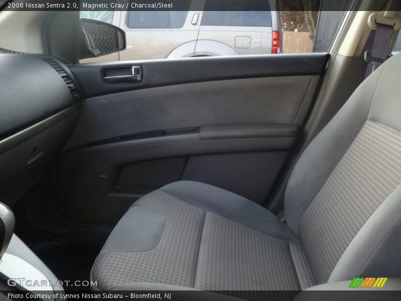 Magnetic Gray / Charcoal/Steel 2008 Nissan Sentra 2.0