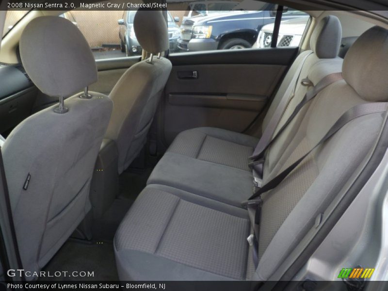 Magnetic Gray / Charcoal/Steel 2008 Nissan Sentra 2.0