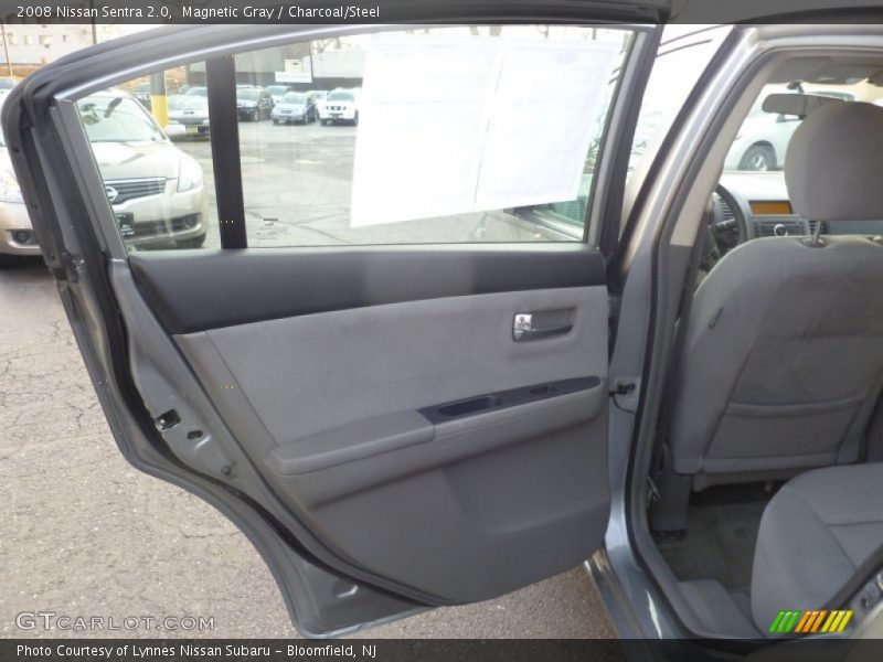 Magnetic Gray / Charcoal/Steel 2008 Nissan Sentra 2.0