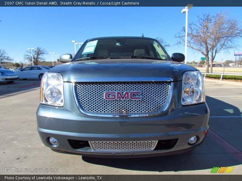 Stealth Gray Metallic / Cocoa/Light Cashmere 2007 GMC Yukon Denali AWD