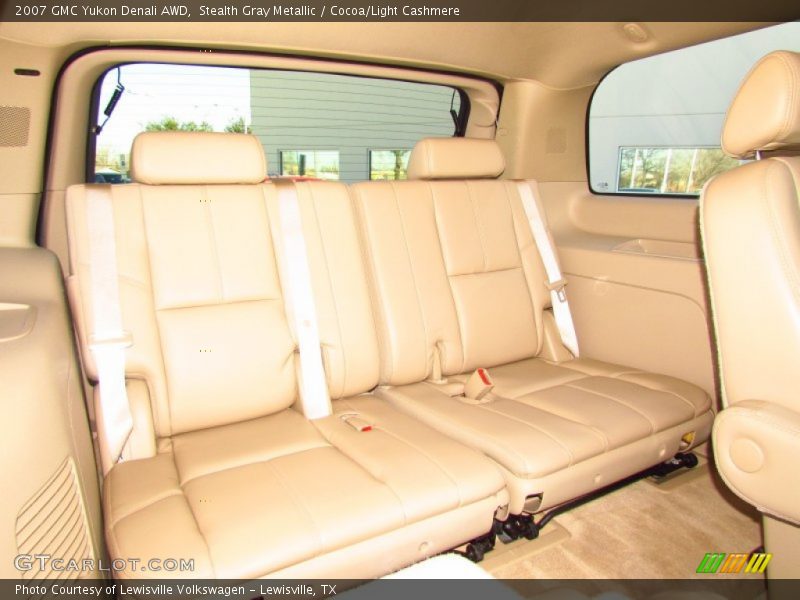 Stealth Gray Metallic / Cocoa/Light Cashmere 2007 GMC Yukon Denali AWD