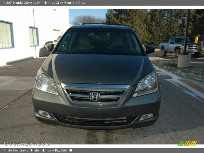 Nimbus Gray Metallic / Gray 2007 Honda Odyssey LX