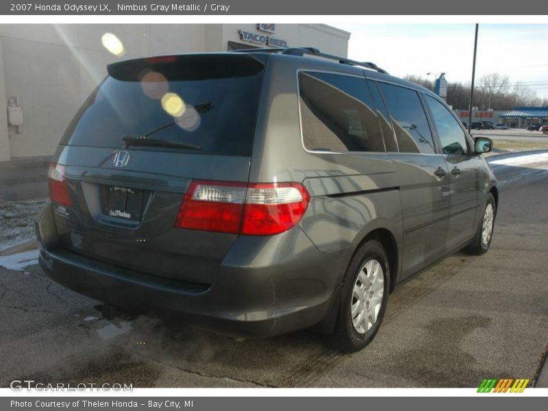 Nimbus Gray Metallic / Gray 2007 Honda Odyssey LX