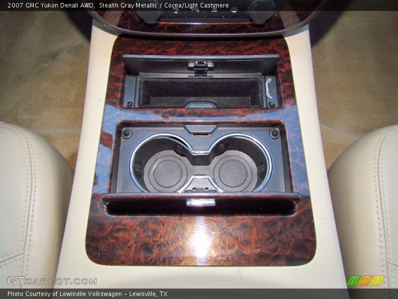 Stealth Gray Metallic / Cocoa/Light Cashmere 2007 GMC Yukon Denali AWD