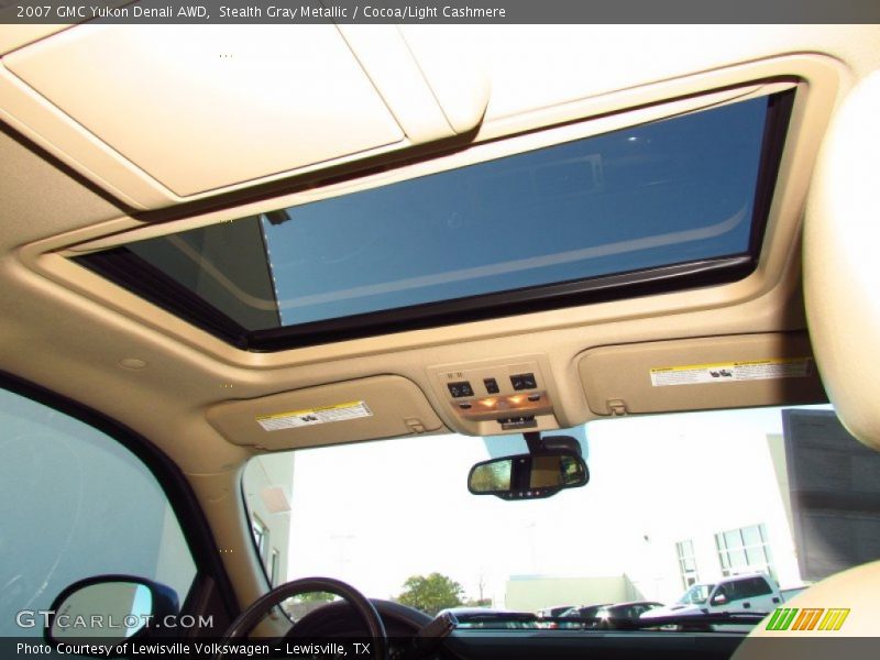 Stealth Gray Metallic / Cocoa/Light Cashmere 2007 GMC Yukon Denali AWD