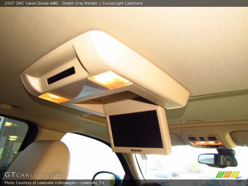 Stealth Gray Metallic / Cocoa/Light Cashmere 2007 GMC Yukon Denali AWD