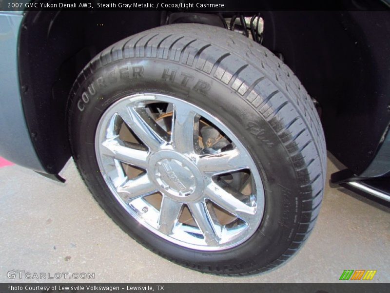 Stealth Gray Metallic / Cocoa/Light Cashmere 2007 GMC Yukon Denali AWD