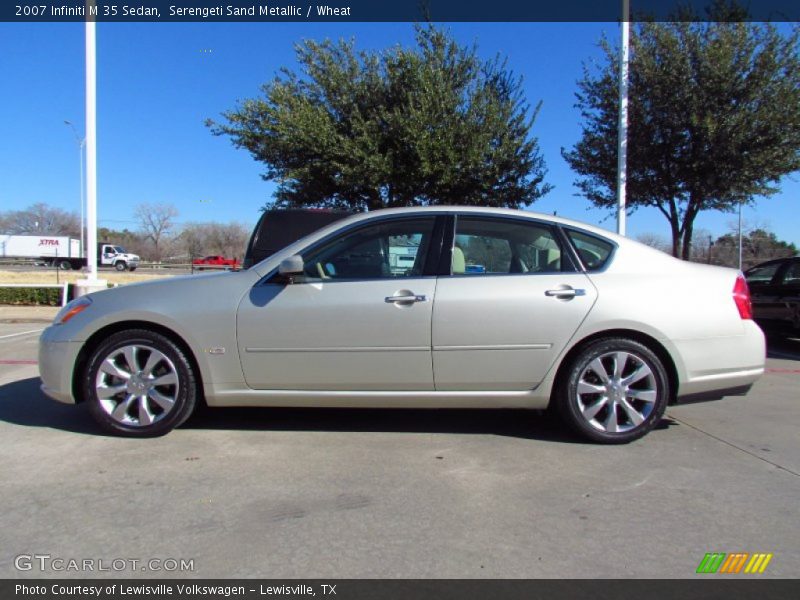 Serengeti Sand Metallic / Wheat 2007 Infiniti M 35 Sedan