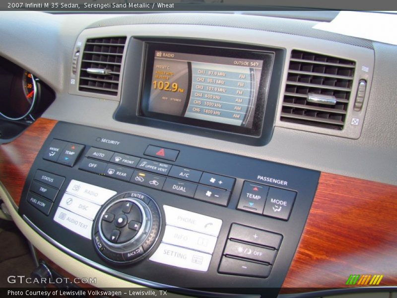Serengeti Sand Metallic / Wheat 2007 Infiniti M 35 Sedan