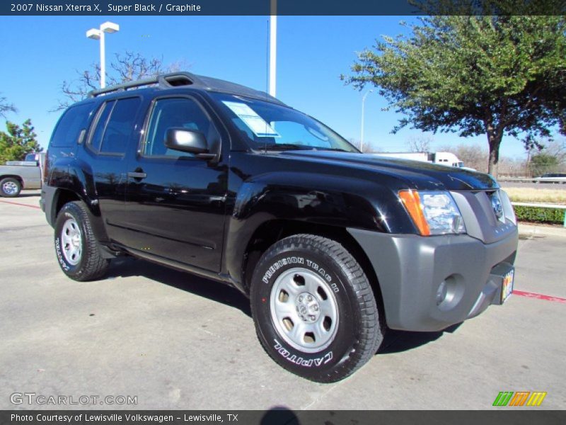 Super Black / Graphite 2007 Nissan Xterra X