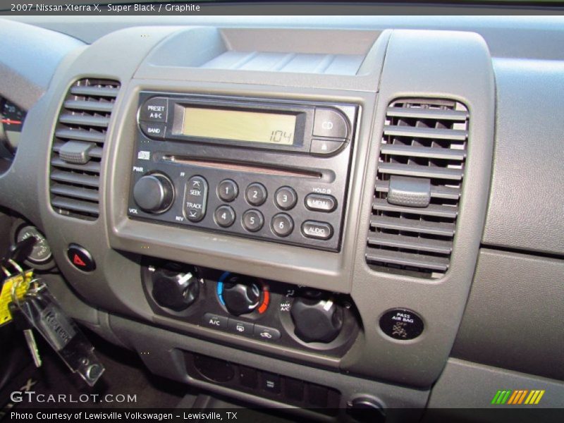 Super Black / Graphite 2007 Nissan Xterra X