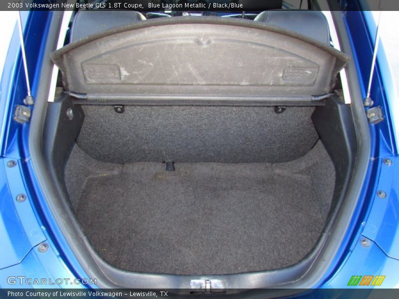 Blue Lagoon Metallic / Black/Blue 2003 Volkswagen New Beetle GLS 1.8T Coupe