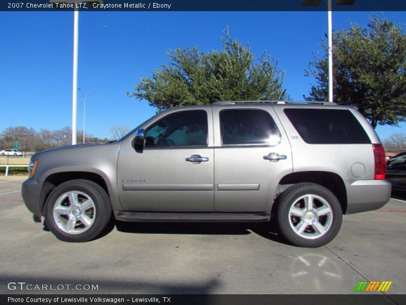 Graystone Metallic / Ebony 2007 Chevrolet Tahoe LTZ