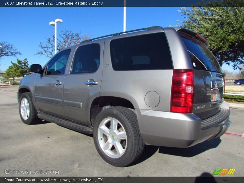 Graystone Metallic / Ebony 2007 Chevrolet Tahoe LTZ