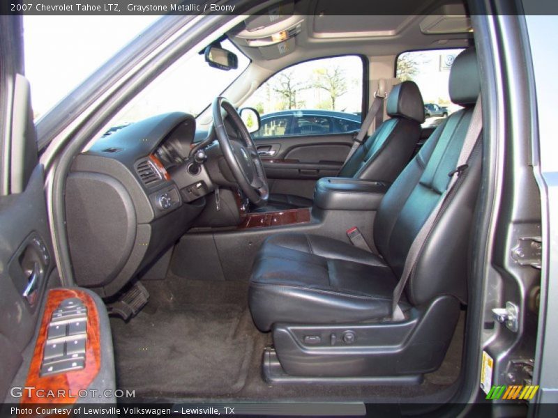 Graystone Metallic / Ebony 2007 Chevrolet Tahoe LTZ
