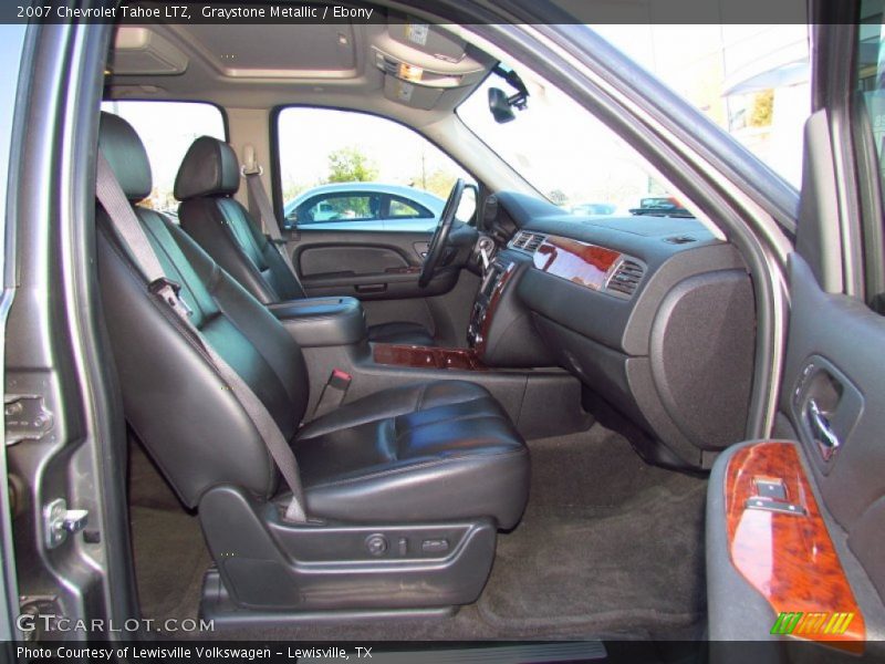 Graystone Metallic / Ebony 2007 Chevrolet Tahoe LTZ