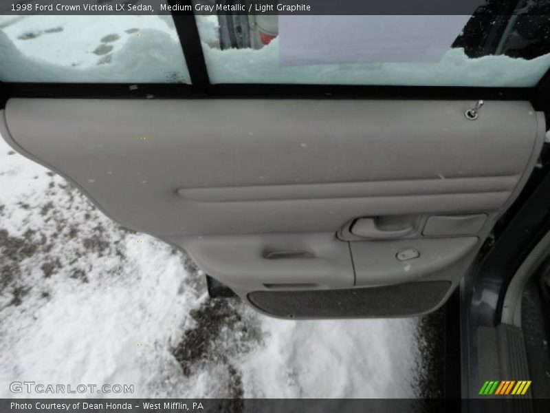 Medium Gray Metallic / Light Graphite 1998 Ford Crown Victoria LX Sedan