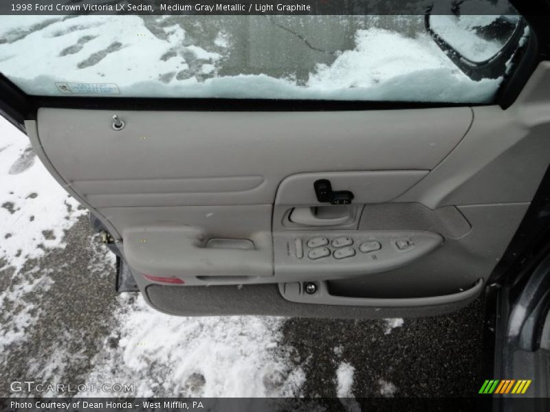 Medium Gray Metallic / Light Graphite 1998 Ford Crown Victoria LX Sedan