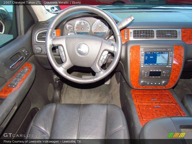 Graystone Metallic / Ebony 2007 Chevrolet Tahoe LTZ
