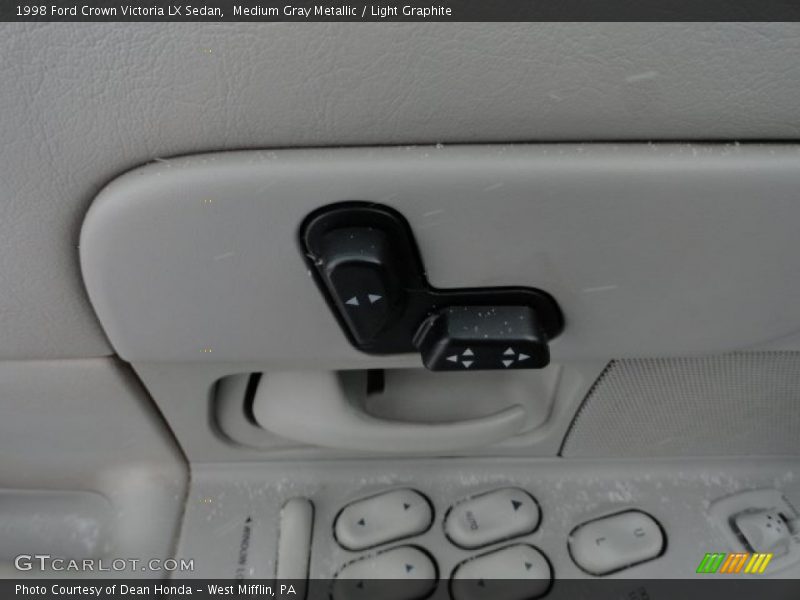 Medium Gray Metallic / Light Graphite 1998 Ford Crown Victoria LX Sedan