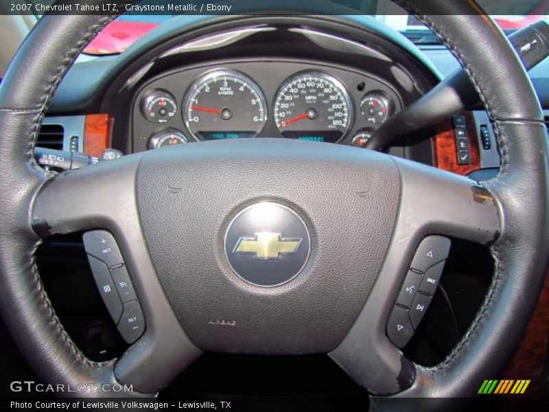 Graystone Metallic / Ebony 2007 Chevrolet Tahoe LTZ