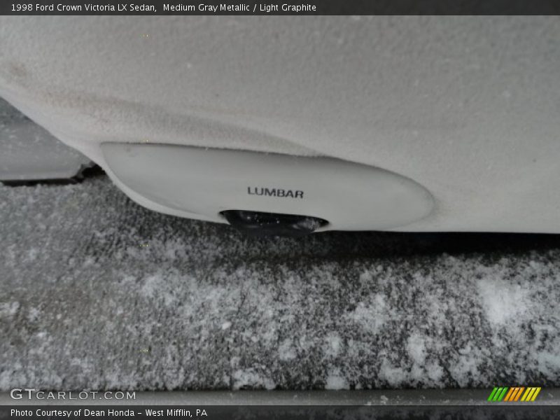 Medium Gray Metallic / Light Graphite 1998 Ford Crown Victoria LX Sedan