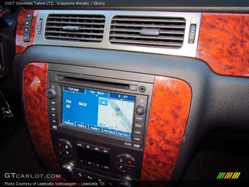 Graystone Metallic / Ebony 2007 Chevrolet Tahoe LTZ