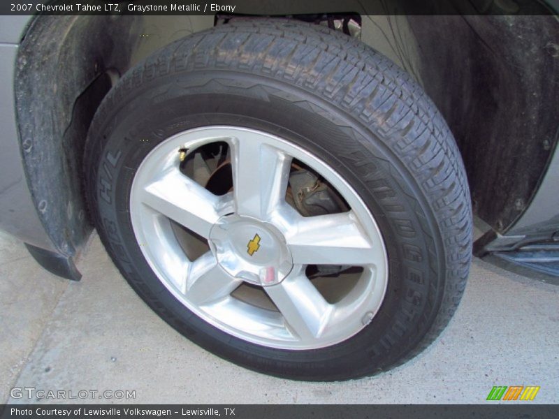 Graystone Metallic / Ebony 2007 Chevrolet Tahoe LTZ