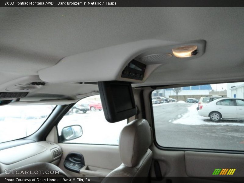 Dark Bronzemist Metallic / Taupe 2003 Pontiac Montana AWD