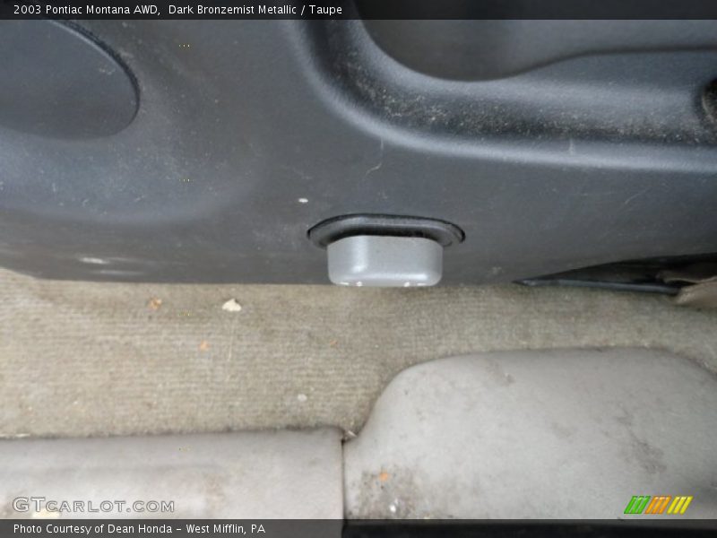 Dark Bronzemist Metallic / Taupe 2003 Pontiac Montana AWD