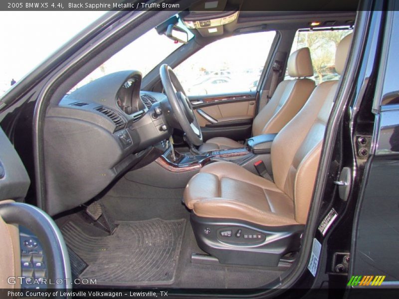  2005 X5 4.4i Truffle Brown Interior