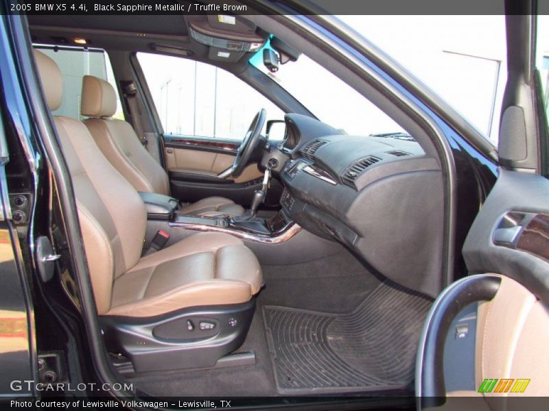  2005 X5 4.4i Truffle Brown Interior