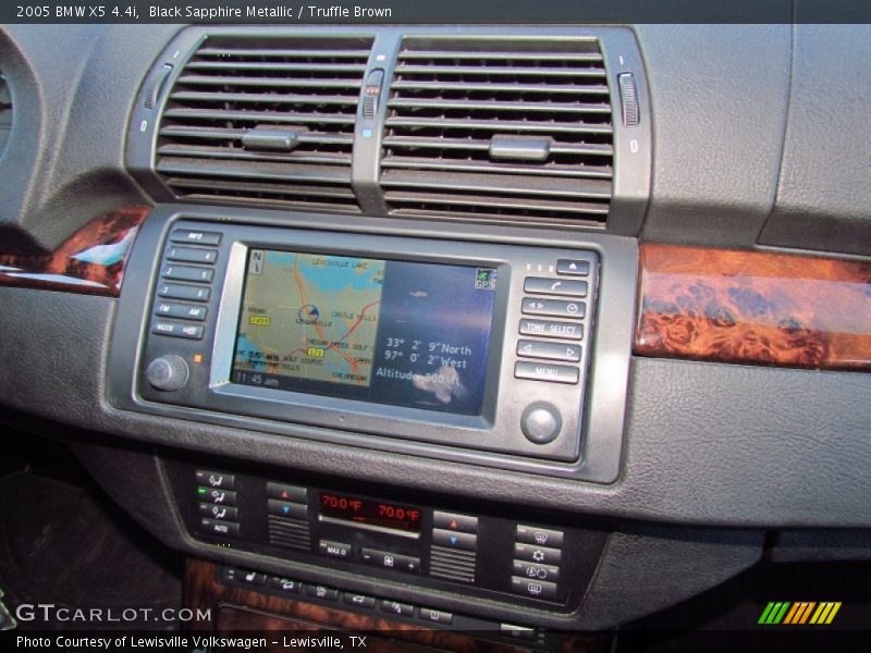 Navigation of 2005 X5 4.4i