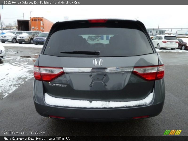 Polished Metal Metallic / Gray 2012 Honda Odyssey LX