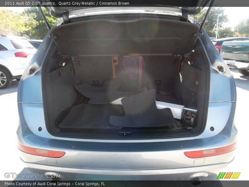 Quartz Grey Metallic / Cinnamon Brown 2011 Audi Q5 2.0T quattro