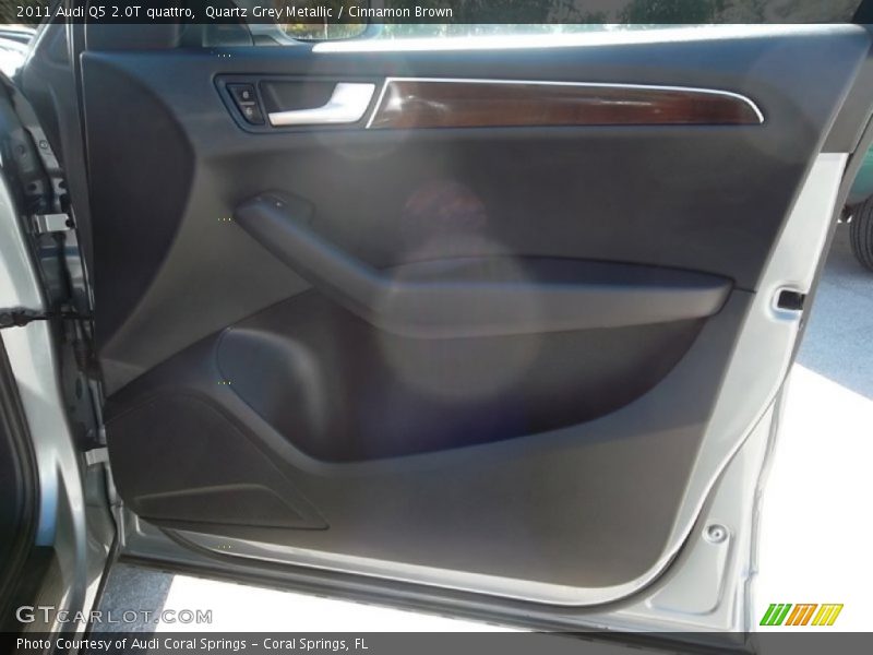 Quartz Grey Metallic / Cinnamon Brown 2011 Audi Q5 2.0T quattro