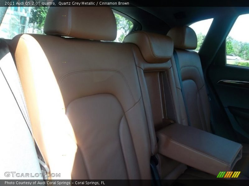 Quartz Grey Metallic / Cinnamon Brown 2011 Audi Q5 2.0T quattro
