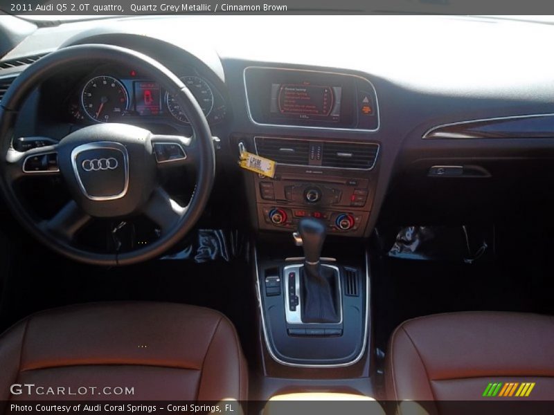 Quartz Grey Metallic / Cinnamon Brown 2011 Audi Q5 2.0T quattro