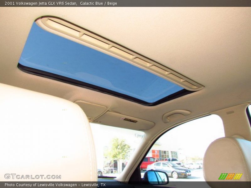 Galactic Blue / Beige 2001 Volkswagen Jetta GLX VR6 Sedan