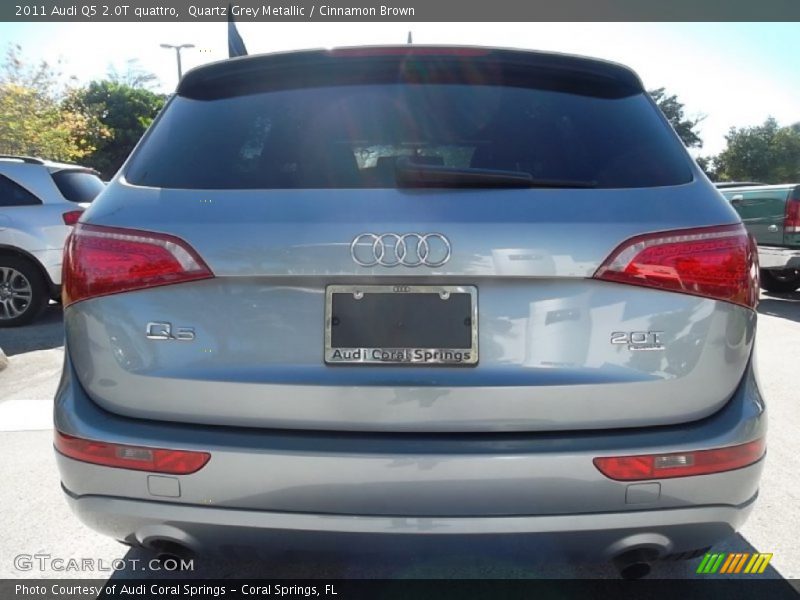 Quartz Grey Metallic / Cinnamon Brown 2011 Audi Q5 2.0T quattro