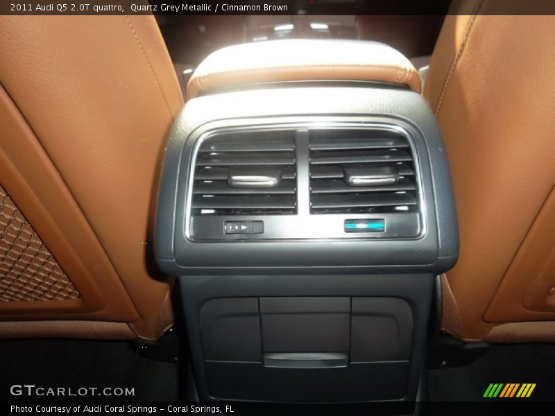 Quartz Grey Metallic / Cinnamon Brown 2011 Audi Q5 2.0T quattro