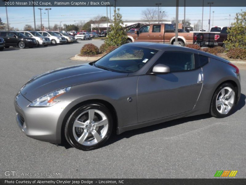 Platinum Graphite / Black Cloth 2010 Nissan 370Z Coupe