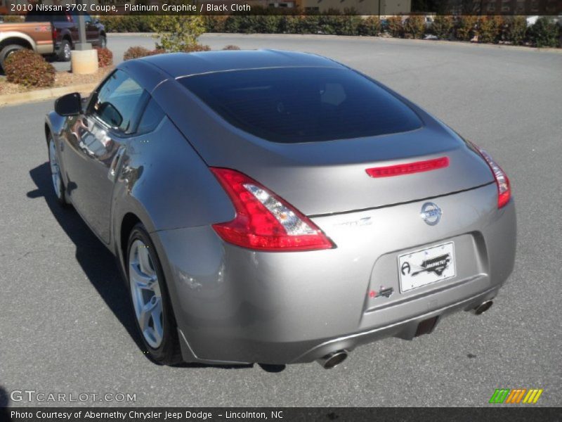 Platinum Graphite / Black Cloth 2010 Nissan 370Z Coupe
