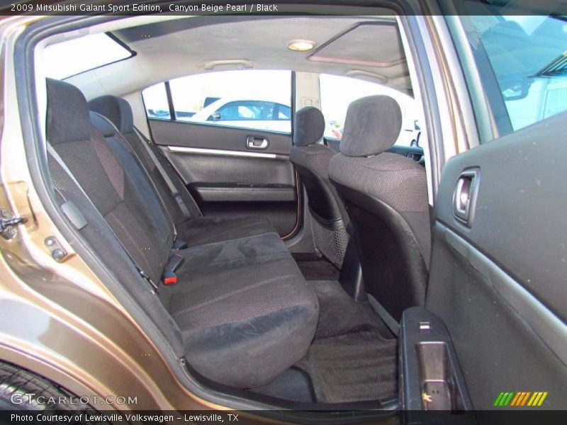 Canyon Beige Pearl / Black 2009 Mitsubishi Galant Sport Edition