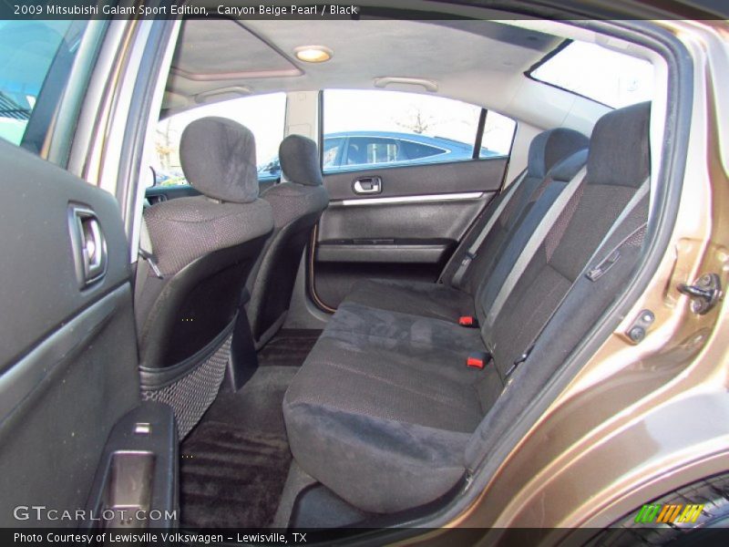 Canyon Beige Pearl / Black 2009 Mitsubishi Galant Sport Edition