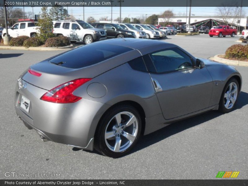 Platinum Graphite / Black Cloth 2010 Nissan 370Z Coupe