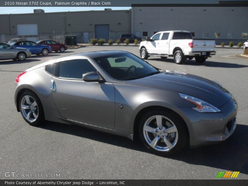 Platinum Graphite / Black Cloth 2010 Nissan 370Z Coupe